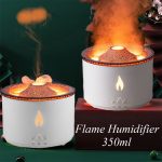 Ultrasonic Essential Oil Volcano Aromatherapy Air Flame Humidifier Diffuser - Image 4