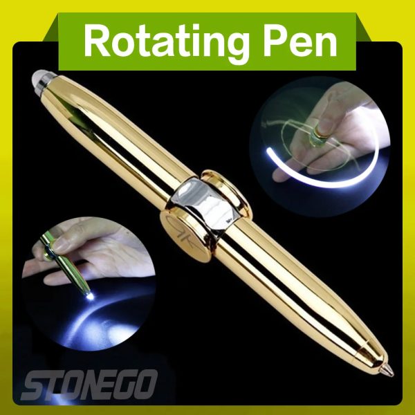 STONEGO Relieve Stress Spinner  Light Ball Pen
