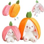 Creative Funny Doll Carrot Rabbit Plush Toy Soft Bunny Toys for Kids - Image 2