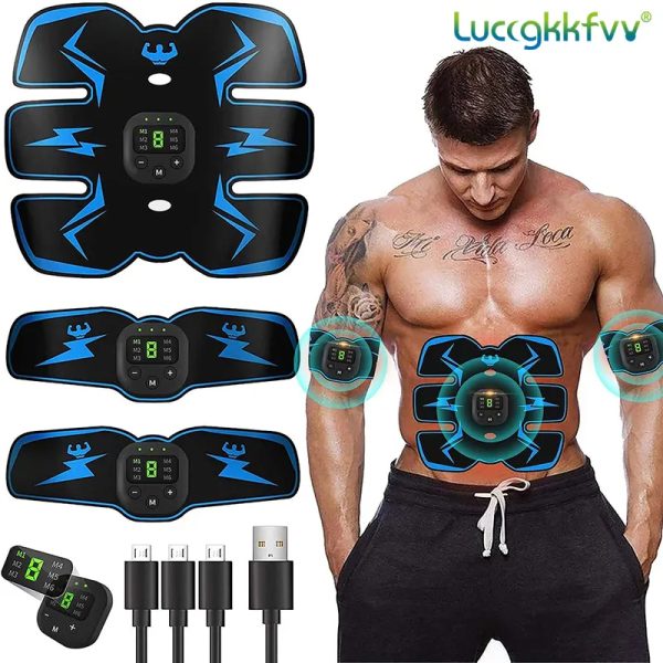EMS Wireless Muscle Stimulator Trainer Abdominal Training Electric Stickers