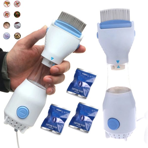 Electric Anti Lice Comb Pets and humans Head Flea Removal Killer accessories