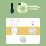4 In1 Electric Wireless Vegetable Food Chopper Set - Image 6