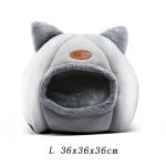 Deep Sleep Comfort In Winter Cat Bed Tent Cozy Cave pet's Beds - Image 9