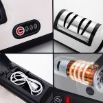 Automatic Adjustable And Rechargeable Electric Knife Sharpener Kitchen Tool - Image 5