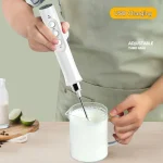3 In 1 Electric Rechargeable Coffee and Milk Frother - Image 7