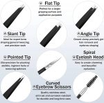 Eyebrow Tweezer Colorful Hair Beauty Fine Hairs Removal Makeup Tools - Image 12