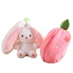 Creative Funny Doll Carrot Rabbit Plush Toy Soft Bunny Toys for Kids - Image 4