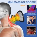 LCD Display EMS Neck Stretcher Electric Massager Cervical Muscle Massage Patch - Image 4