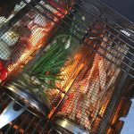 BBQ Basket Stainless Steel Rolling Grilling - Image 2