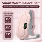 Portable Menstrual Heating Pad Waist Belt Cramp Massager Dysmenorrhea Relieving Belt - Image 4