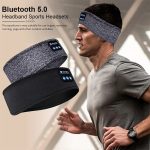 Wireless Bluetooth Elastic Sports Headband Music Sleeping Eye Mask Headphones - Image 5