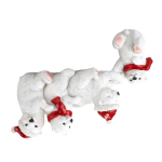 Bear Family Christmas Decoration Sturdy Durable Table Decorations for Party Home Table Decor - Image 6