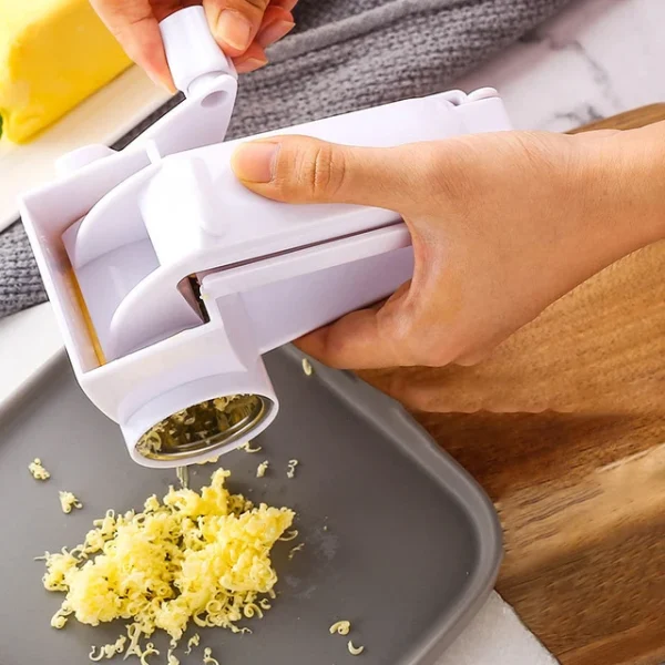 Multi-functional Rotating Cheese Grater Cheese Shredder