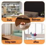 Ultrasonic Essential Oil Volcano Aromatherapy Air Flame Humidifier Diffuser - Image 9