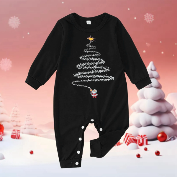 New Family Christmas Outfits Stripe Print Family Matching Pajamas Soft Loose 2 Pieces Suit Xmas Sleepwear