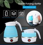 Portable Electric Kettle For Travel and Home Foldable Teapot Water Heater