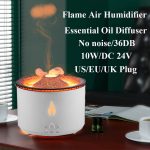 Ultrasonic Essential Oil Volcano Aromatherapy Air Flame Humidifier Diffuser - Image 8