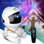 Galaxy Star LED Night Light Starry Sky Astronaut Projectors Lamp For Bedroom
