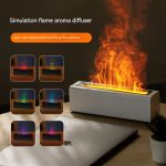 Colorful Simulation Fragrance Flame Humidification Diffuser - Image 7