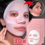 Bio-Collagen Deep Face Mask Shrink Pores Deep Hydrating Overnight Mask Moisturizing Refreshing Brightening Face Skin Care - Image 2