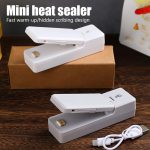 2 in 1 Rechargeable Portable Mini Bag Vacuum Heat Sealer - Image 8