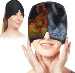Migraine Relief headache hat Gel Hot Cold Therapy Ice Cap For Relieve Pain