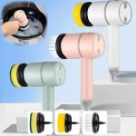 Electric Cleaning Brush Multi-functional Home USB Rechargeable Electric Rotary Scrubber