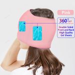 Migraine Relief headache hat Gel Hot Cold Therapy Ice Cap For Relieve Pain - Image 10