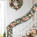 6 Ft Pre-Lit Artificial Christmas Garland Lighted Christmas Garland Rose Gold Ball Ornaments With 20 Battery Operated Led Lights - Image 10