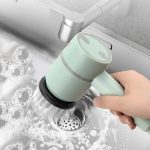 Electric Cleaning Brush Multi-functional Home USB Rechargeable Electric Rotary Scrubber - Image 2