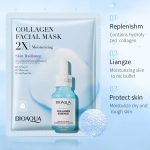 BIOAQUA Centella Collagen Face Mask Moisturizing Refreshing Sheet Masks Hyaluronic Acid Facial Mask Skin Care Products - Image 3
