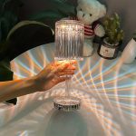 Crystal Table Touch Remote Control Acrylic Night Lamp For Home Decoration - Image 4