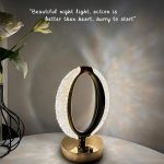 Modern Style LED Touch Crystal Table Lamp For Bedroom Night Light - Image 5
