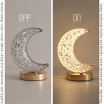 Bedroom Crystal Touch Dimming Night Light Girls Room Home Decor - Image 3