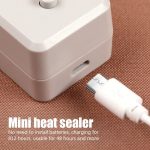 2 in 1 Rechargeable Portable Mini Bag Vacuum Heat Sealer - Image 10