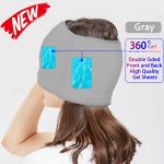 Migraine Relief headache hat Gel Hot Cold Therapy Ice Cap For Relieve Pain - Image 7