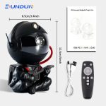 Galaxy Star LED Night Light Starry Sky Astronaut Projectors Lamp For Bedroom - Image 7