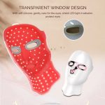 Wireless 7 Colors LED Face Beauty Machine Photon Facial Neck Skin Tighten Rejuvenation Facial Neck Mask - Image 8