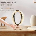 Modern Style LED Touch Crystal Table Lamp For Bedroom Night Light - Image 4