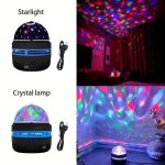 Starry Night Light Projector For Bedroom Atmosphere with 7 Color Patterns - Image 7