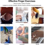 Silicone Grip Finger Exercise Stretcher Device For Trainer Rehabilitation - Image 7
