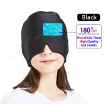 Migraine Relief headache hat Gel Hot Cold Therapy Ice Cap For Relieve Pain - Image 9