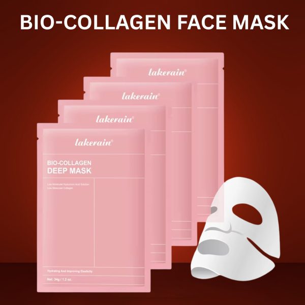 Bio-Collagen Deep Face Mask Shrink Pores Deep Hydrating Overnight Mask Moisturizing Refreshing Brightening Face Skin Care