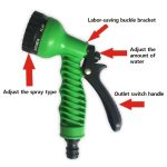 7 Patterns Garden Hose Water Pipe Expandable Water Gun Sprayer - Image 7