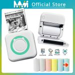 Mini Portable Printer Thermal Stickers Paper Inkless Label Printer