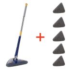 New Lengthened Triangular 360-Degree Telescopic Adjustable Mop - Image 2