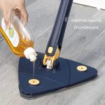 New Lengthened Triangular 360-Degree Telescopic Adjustable Mop - Image 5