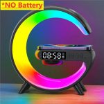 Wireless Pad Stand RGB Night Light Lamp with Fast Charging Station Dock - Image 2