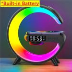Wireless Pad Stand RGB Night Light Lamp with Fast Charging Station Dock - Image 9