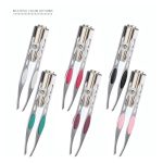 LED Eyebrow Tweezer Oblique Tip Eyebrow Trimming Hair Removal Clamp - Image 4